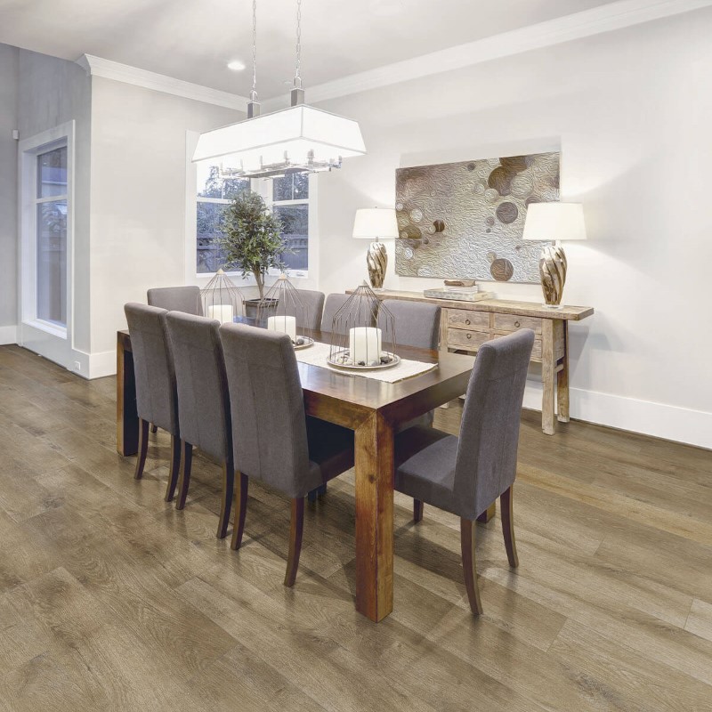 Mission Collection Palacio Cortana Plus Bison Beige Vinyl Room Scene