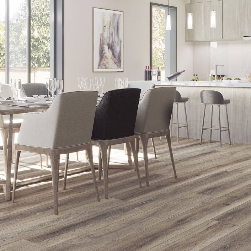 Mission Collection Palacio Cortana Plus Driftwood Vinyl Room Scene