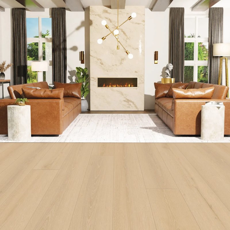 Aquaproof XL Cool Beige Laminate Room Scene