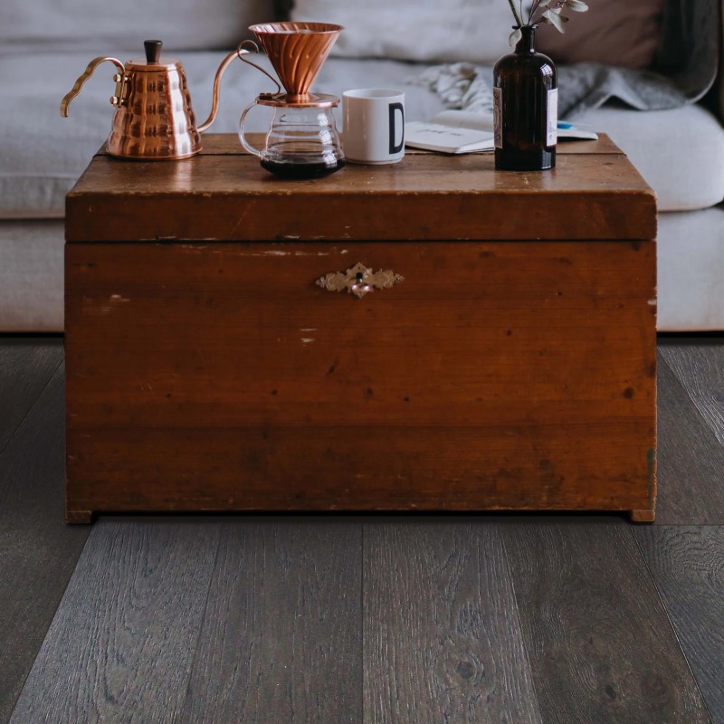 Pravada Floors Ferme Chic Forge Hardwood Room Scene