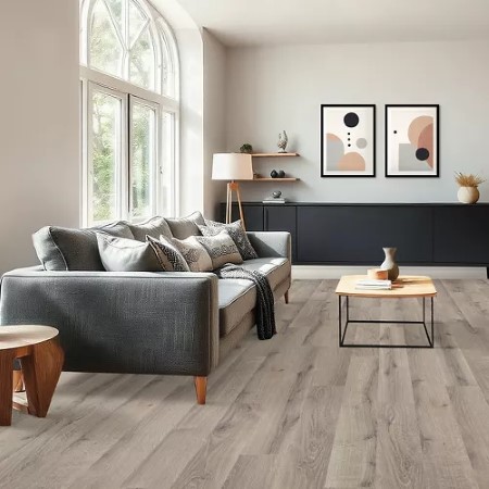 Quick Step NatureTek Plus Colossia XXL Garner Oak Laminate Room Scene