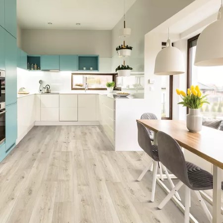 Quick Step NatureTek Plus Vestia Requisite Oak Laminate Room Scene