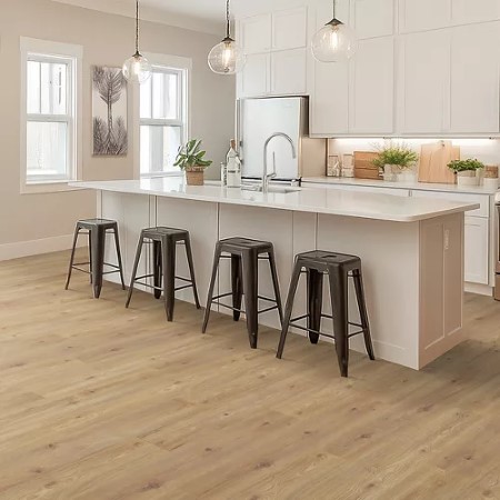 Quick Step NatureTek Premier Stellaris Horizon Hickory Laminate Room Scene