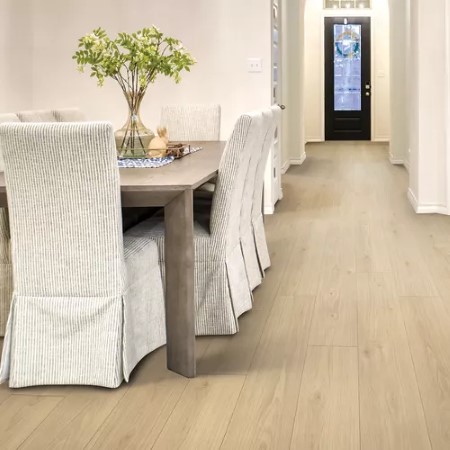 Quick Step NatureTek Select Palisades Park Driftscape Tan Laminate Room Scene