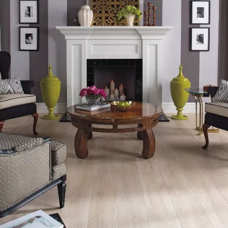 Quick Step NatureTek Select Reclaime W White Wash Oak Laminate Room Scene