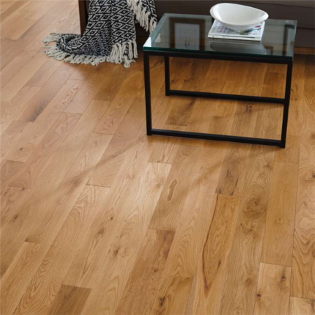 Somerset Hardwood Character White Oak Hardwood Room Scene