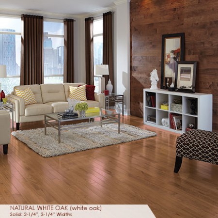 Somerset Hardwood Color Natural White Oak Hardwood Room Scene