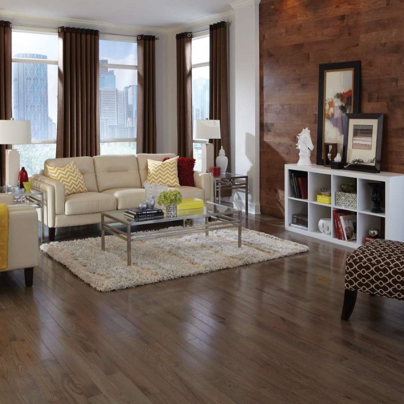 Somerset Hardwood Color Smoke Hardwood Room Scene