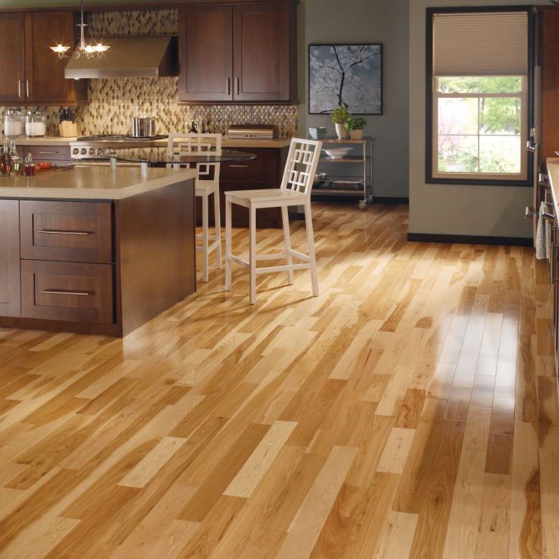 Somerset Hardwood Specialty Hickory Natural Hardwood Room Scene