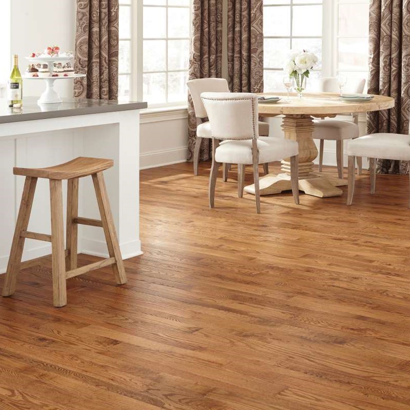 Somerset Hardwood Specialty Mountain Brown Hardwood Room Scene