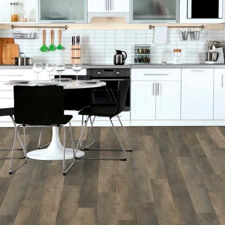 Trucor 5 Series Charcoal Pine Vinyl Room Scene