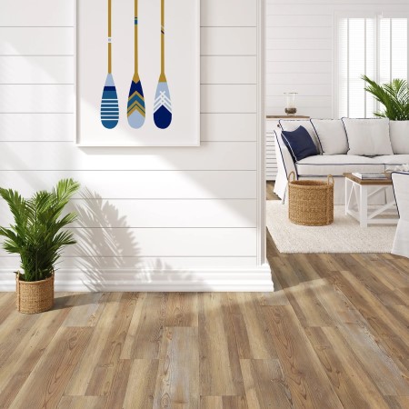 Trucor Boardwalk Copper Pine Vinyl Room Scene