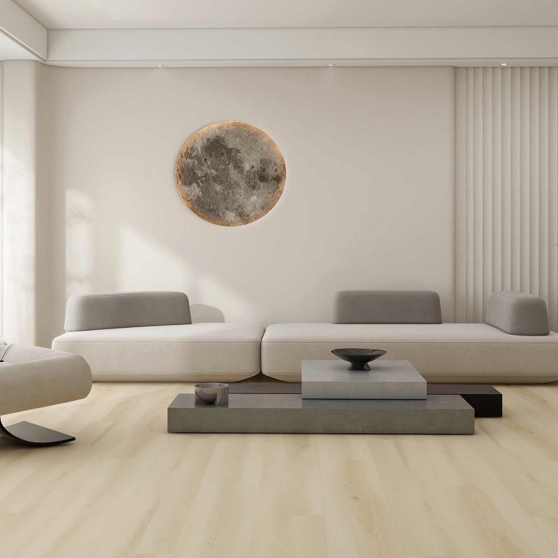 Urban Floor Cascade Series Pearl Vinyl Room Scene