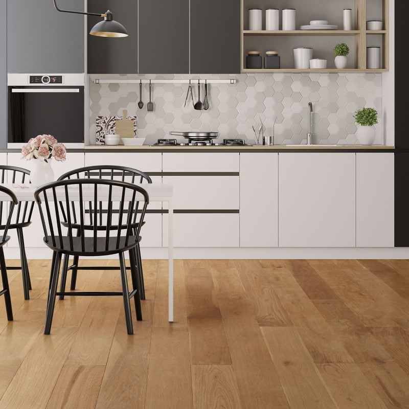 Urban Floor Chene Prosecco Hardwood Room Scene