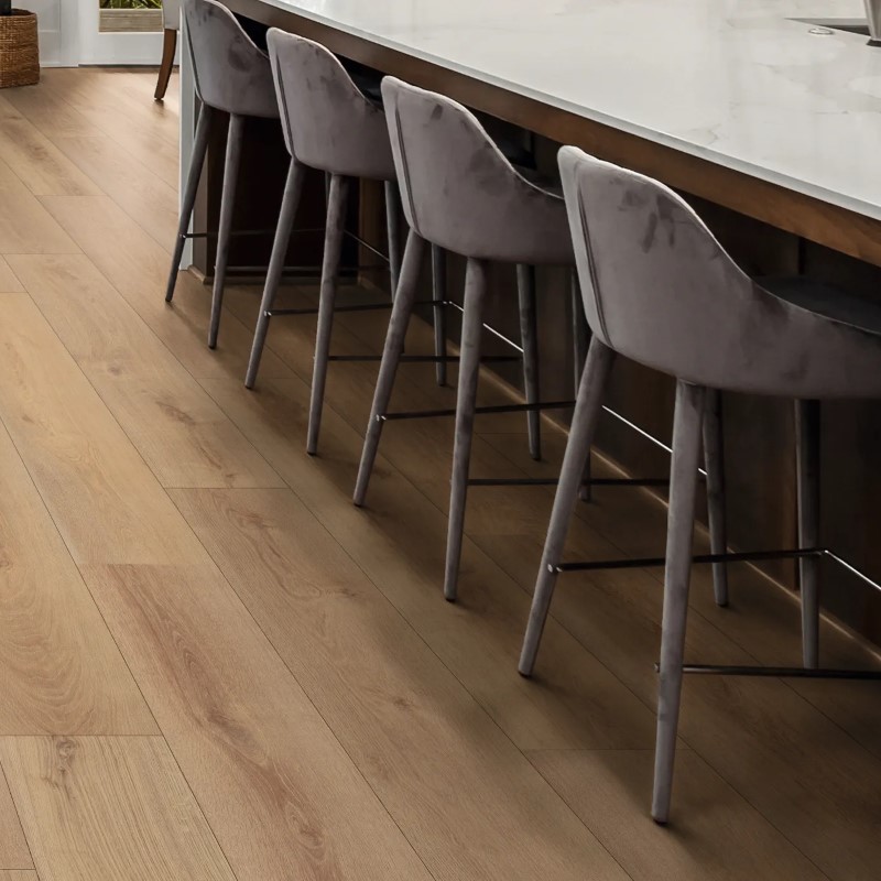 Urban Floor The Blvd Kronospan Caramel Montreux Oak Laminate Room Scene