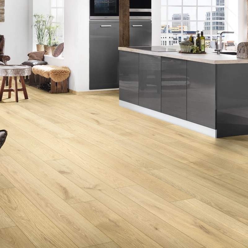 Urban Floor The Blvd Kronospan Cookie Meadow Oak Laminate Room Scene