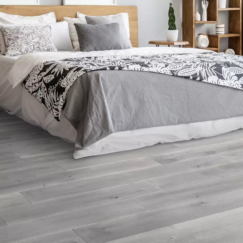 Urban Floor Urban Lifestyle Smooth Birch Storm Hardwood Room Scene