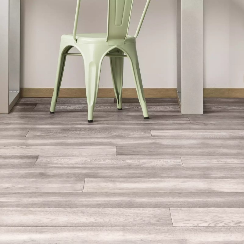 Urban Floor Urban Lifestyle Smooth Hickory Cloud 9 Hardwood Room Scene