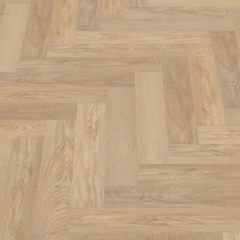 Wilson and Morgan Serenity Series Cielo Oak Herringbone Vinyl